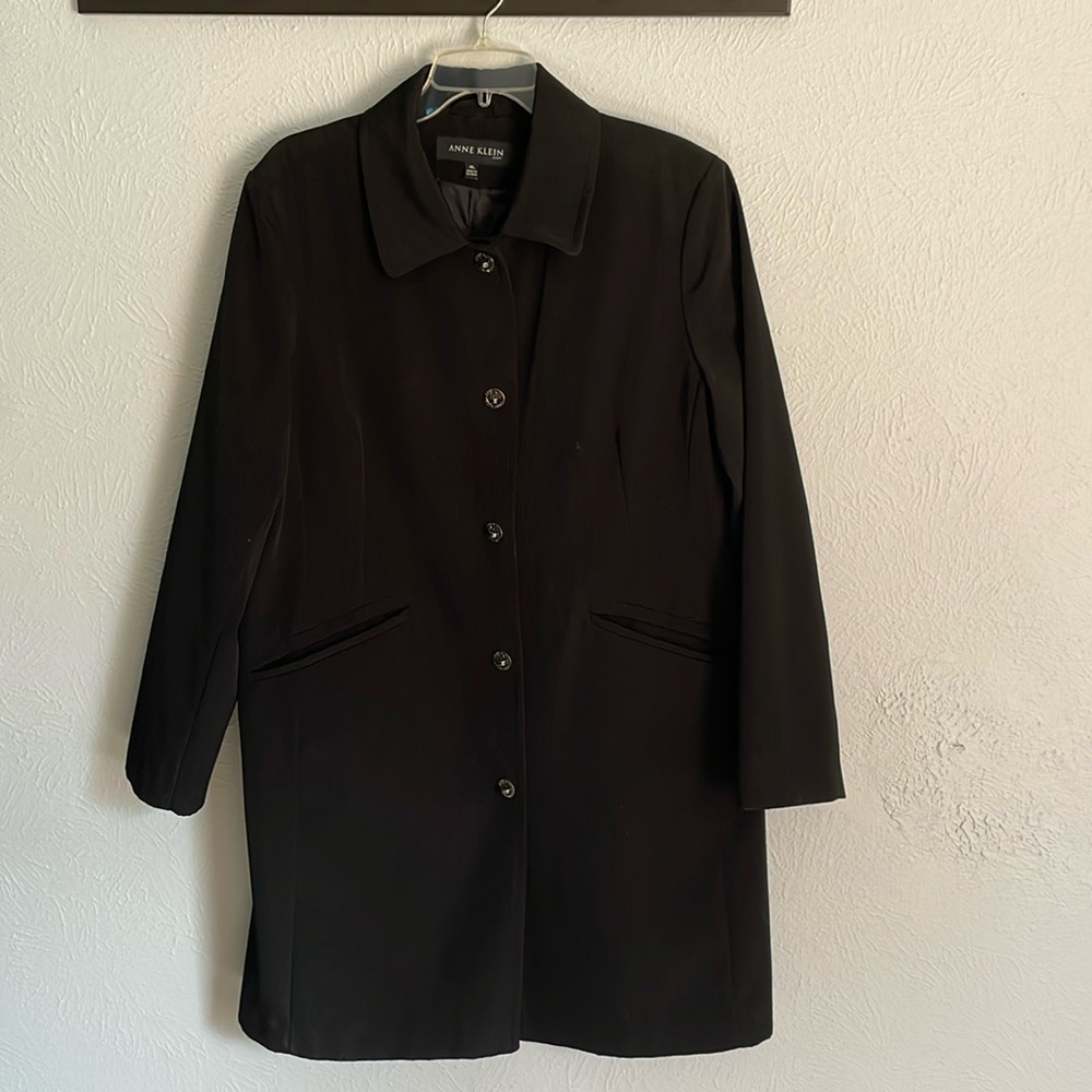 Sleek Black Coat